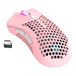 n/a Draadloze gaming muis - 7 knoppen - 1600 DPI - RGB - Roze