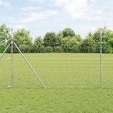 vidaXL Wildhek - 1000 x 160 x 0,18 cm - IJzer - Warm Verzinkt