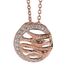 Orphelia Dameshanger met ketting 925 zilver gerhodineerd zirkonia wit briljant geslepen - ZH-6031