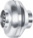 Helios RR 100 C radiale buisventilator, 1-PH 1-PH 230V 50 Hz tweetraps DN 100