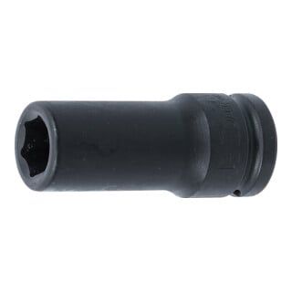 BGS Kracht dopsleutel zeskant, diep - 20 mm (3/4") - 19 mm - 1 stuk