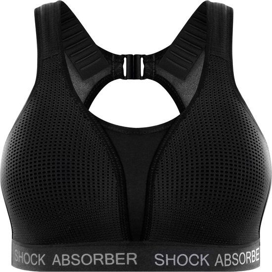Shock Absorber Ultimate Run Padded Sportbeha - Zwart - 85C