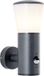 Brilliant Cliffi - Buiten wandlamp - met sensor - E27 max 1x28W - IP44 - Antraciet