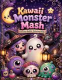 Kawaii Monster Mash: A Cozy Gothic Coloring Book