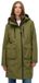Superdry Lange shell parka met capuchon Dames Khaki Green