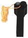 Lanceur de corde avec hélice – Conception compacte – Couleurs vives – Lanceur de corde électrique – Jouet pour chats, enfants et adultes – Jouet d'extérieur – Noir