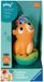 Ravensburger PLAY+ Capybara Luminous Sound Culbuto - Baby Sound Toy for 6 Months - Baby Awakening Light Toy - 34019