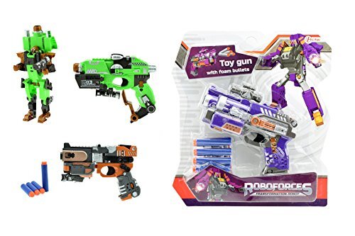 Toi Toys geweer kan worden omgezet in robot, 3 soorten, 30176Z, meerkleurig