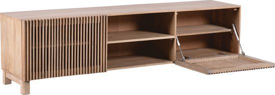 Lewis & Loft TV meubel Lucille- FSC® mangohout - Naturel