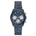 Guess Indigo GW0750L1 Dameshorloge Roestvrij Staal Blauw 37mm