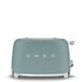 Smeg TSF01EGMEU Broodrooster - Groen - 2 Sneden