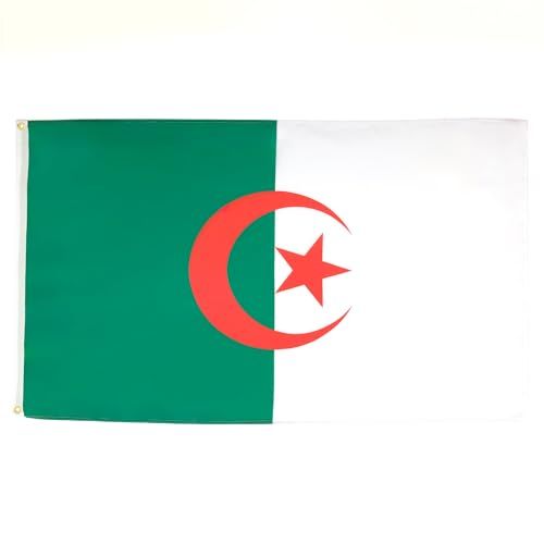Algerije Vlag 250x150 cm - Algerijnse Vlag