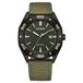 Citizen BM7635-01X Horloge - Nylon - Groen - Ø 41 mm