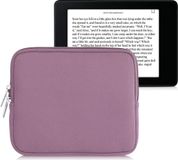 kwmobile Neopreen e-Reader Pouch Maat 6-7" eReader - Universele eBook Sleeve Case met Rits - Lavendel