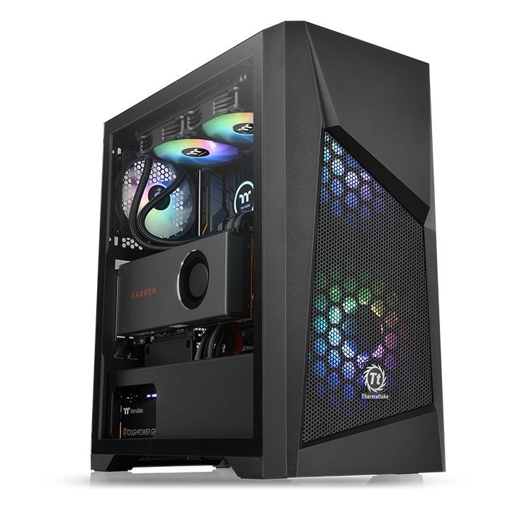 Thermaltake Commander G32 TG ARGB - Computerbehuizing - Zwart