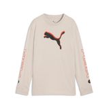 PUMA Shirt 'STREET' beige / oranje / zwart