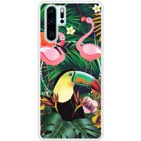 P30 Pro Tropical Toucan Bedrukt Siliconen Hoesje