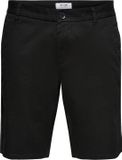 ONLY&SONS ONSCAM LIFE SHORTS PK 8237 Heren Bermuda shorts Katoen Zwart M
