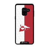 Fredrikstad FK Officiel Coque de Téléphone 3D Samsung Galaxy A8-2018