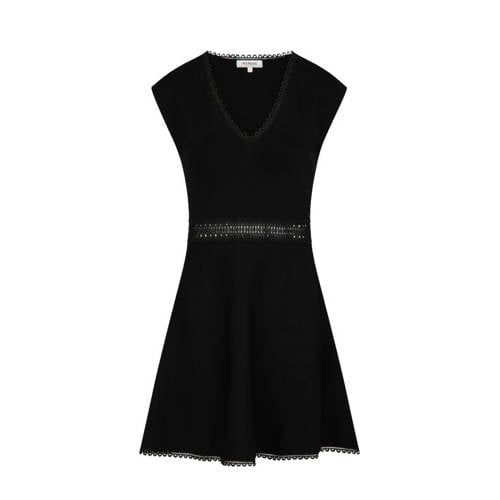 Morgan Fine Knit Dress Black