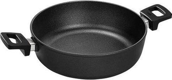 Woll Nowo Titanium Braadpan - 32cm - Grijs