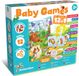 Science 4 You Baby Games 12-in-1 Educatief Speelgoed voor Peuters 2 Jaar + – Montessori Puzzelspel & Leerspel – Memory, Vormen, Kleuren, Cijfers en Dieren – Educatieve Spellen voor Kinderen