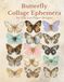 Butterfly Collage Ephemera Book: A collection of our favourite ephemera