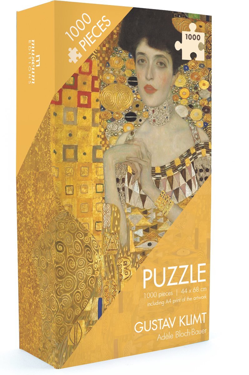 Lanzfeld (museumwebshop.com) Puzzel, 1000 stukjes, Gustav Klimt, Adele Bloch-Bauer