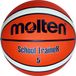 Molten Sportsbal School Trainer Oranje/Beige Maat 5 Rubber