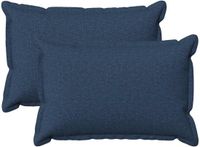 vidaXL - Kussensloop - Blauw - 40 x 60 cm - Katoensatijn - 2 stuks