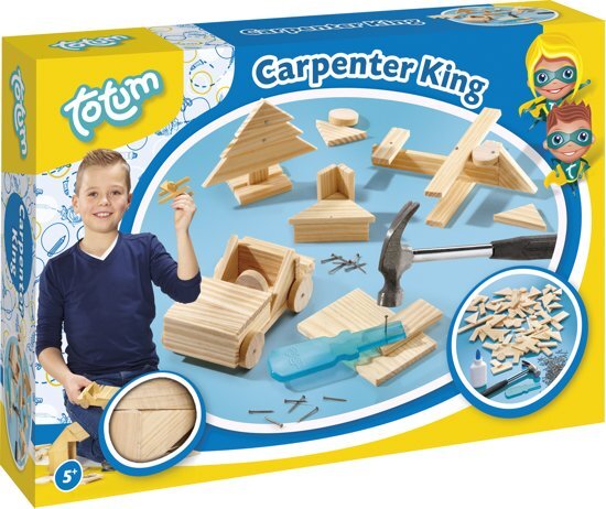 Totum Carpenter King - Timmerset met hout