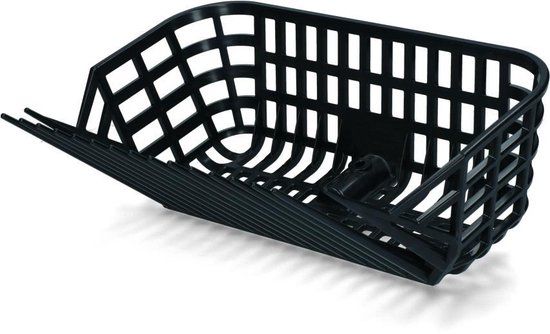 Kunststof Mestvork Diep - Zwart - 38 CM Breed