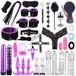 Merkloos Fitnessaccessoires Set met Weerstandsbanden voor Training