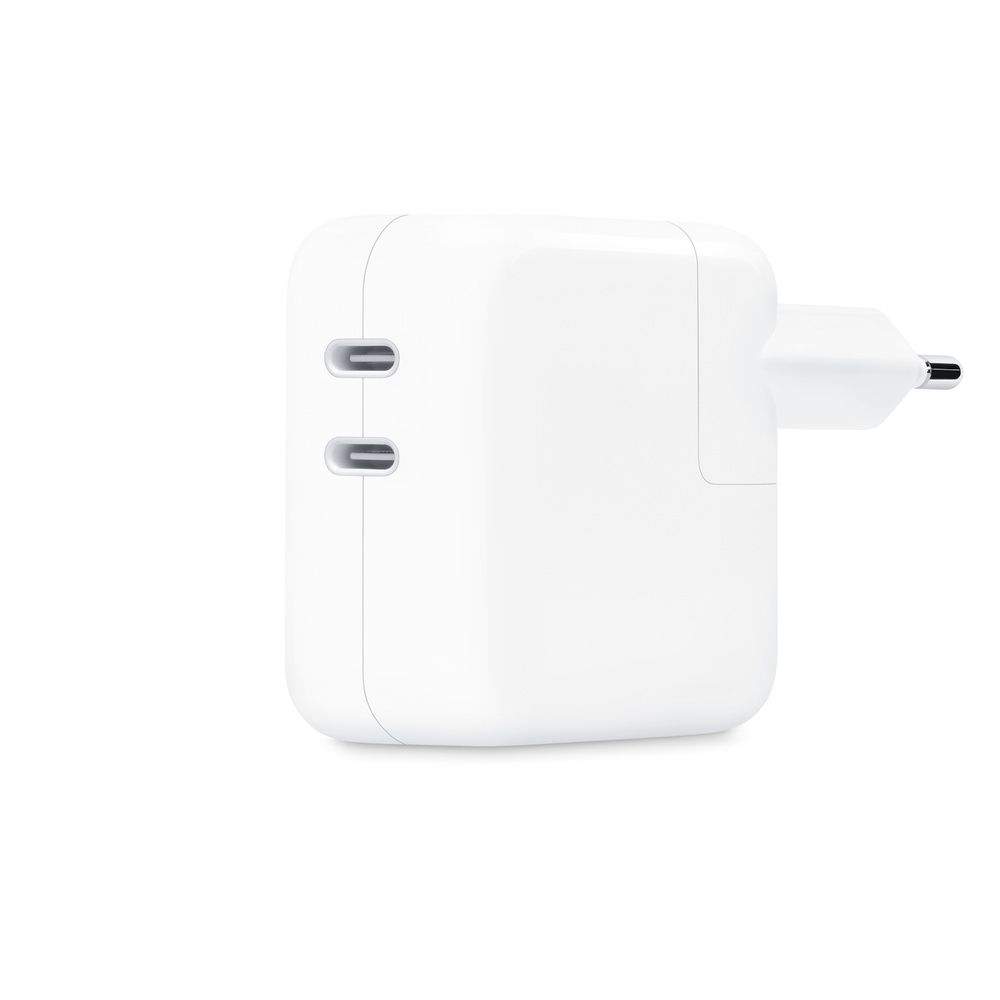 Apple 35W Dual USB-C Power Adapter - White