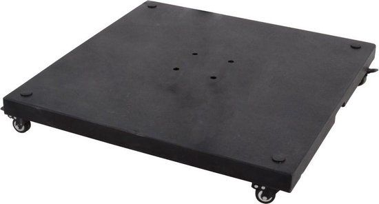 Lesliliving Outdoor Living parasolvoet 90kg beton met 4 wielen