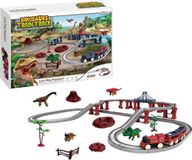 Pile dinosaure train, 78-pièces (jouets, véhicules)