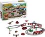 Pile dinosaure train, 78-pièces (jouets, véhicules)