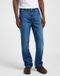 Lee West Heren Regular Straight-fit Jeans Flirt Alert Blauw W29 x L32