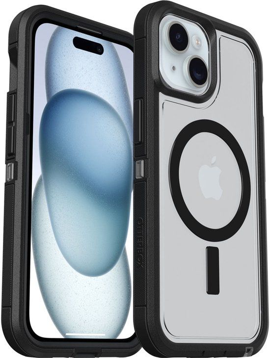 OtterBox Defender XT Case Apple iPhone 16e/15/14/13 - Clear/Black