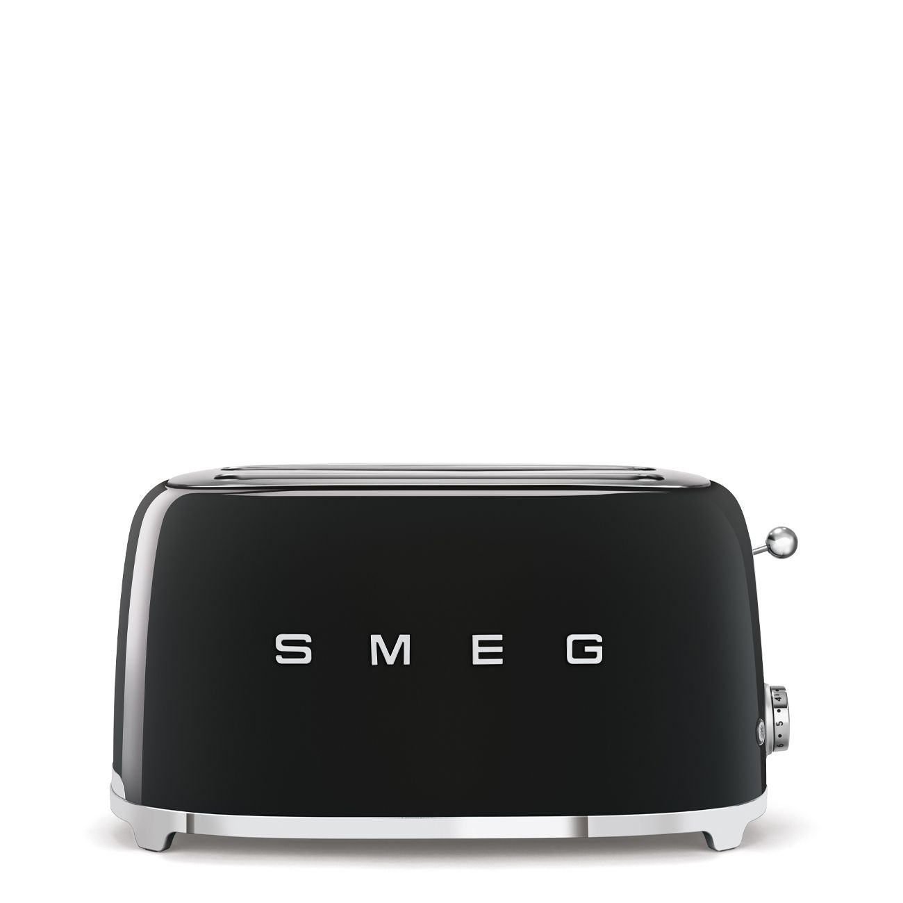 Smeg TSF02BLEU Broodrooster - Zwart - 4 Sneden - 1500W