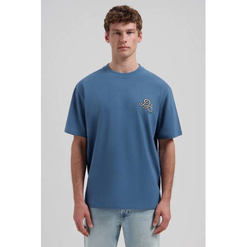 dstrezzed Lasse Graphic Tee Heren T-shirt Blauw XL