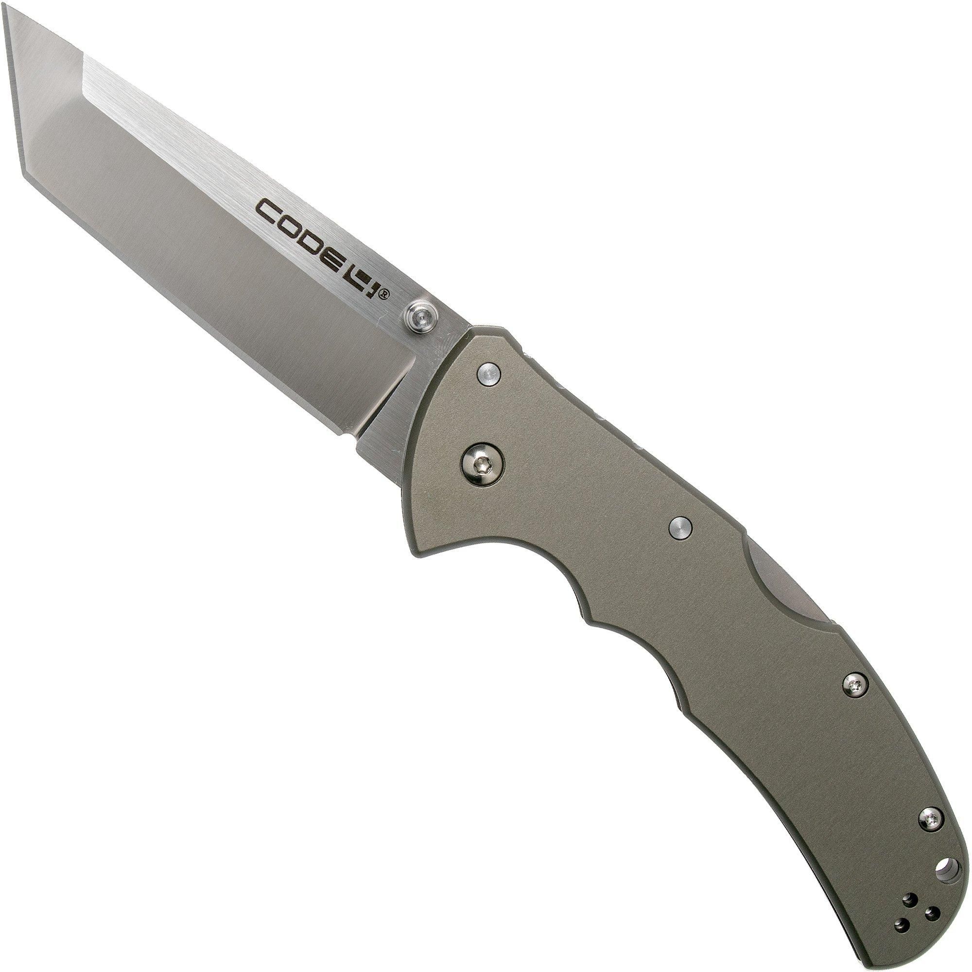Cold Steel Code 4 Tanto 58PT CPM S35VN plain edge zakmes