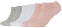 s.Oliver Sneakersokken 6-pack Rosé Melange Maat 39-42 Katoen Unisex