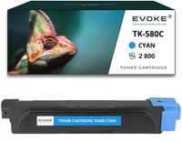 Evoke Kyocera TK-580 Cyaan Toner Cartridge - 2800 Pagina's - TK580C