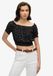 Superdry - Gemêleerde crop blouse voor dames