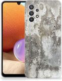 Samsung Galaxy A32 4G | A32 5G Enterprise Editie TPU Siliconen Hoesje Beton Print