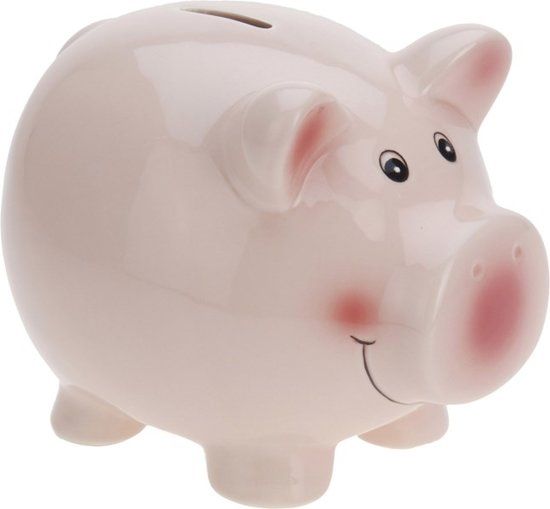 Panda - Spaarvarken Roze 13cm Hoog