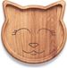 Grande table en bois pour enfants - antibactérienne - 20 x 20 cm - forme d'animal - table en bois pour bébés