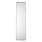 HOME DECO FACTORY, HD0027, Black Door Mirror 30x120 cm