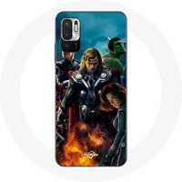 Maniacase Hoesje voor Xiaomi Redmi Note 10 5G Avengers superheldenfilm